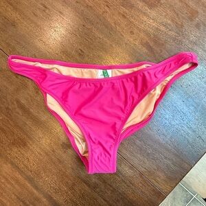 NEW JCrew Women’s Heritage 1989 High-Leg Bikini Bottom BP209 Pink